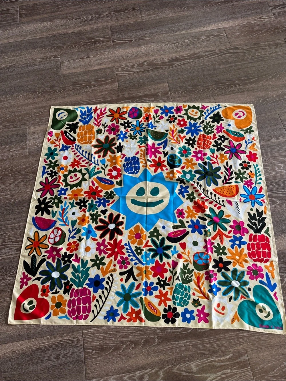 Bimba y lola silk scarf